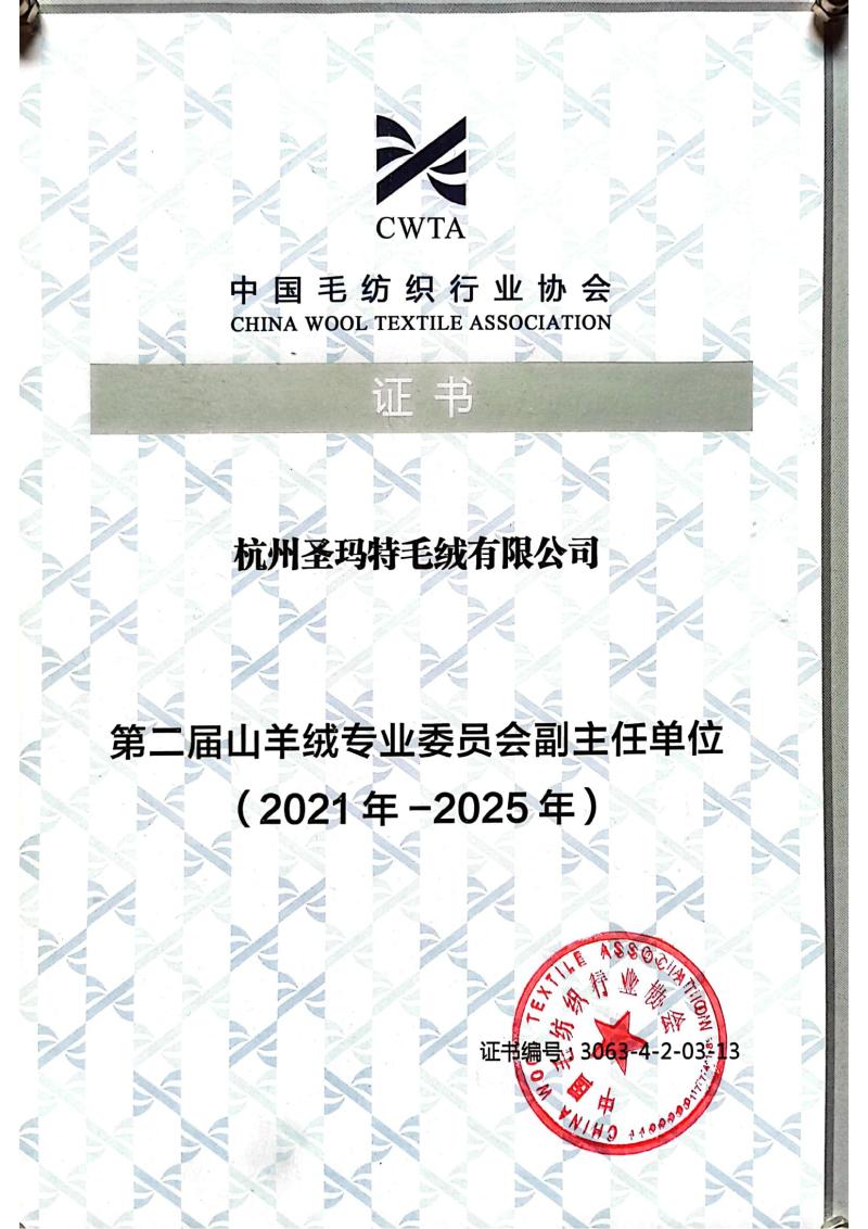 圣瑪特公司歷年榮譽(yù)